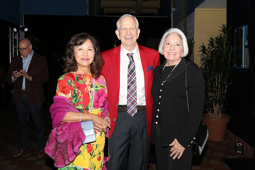 Sally Ling with Steve and Marge Townsend