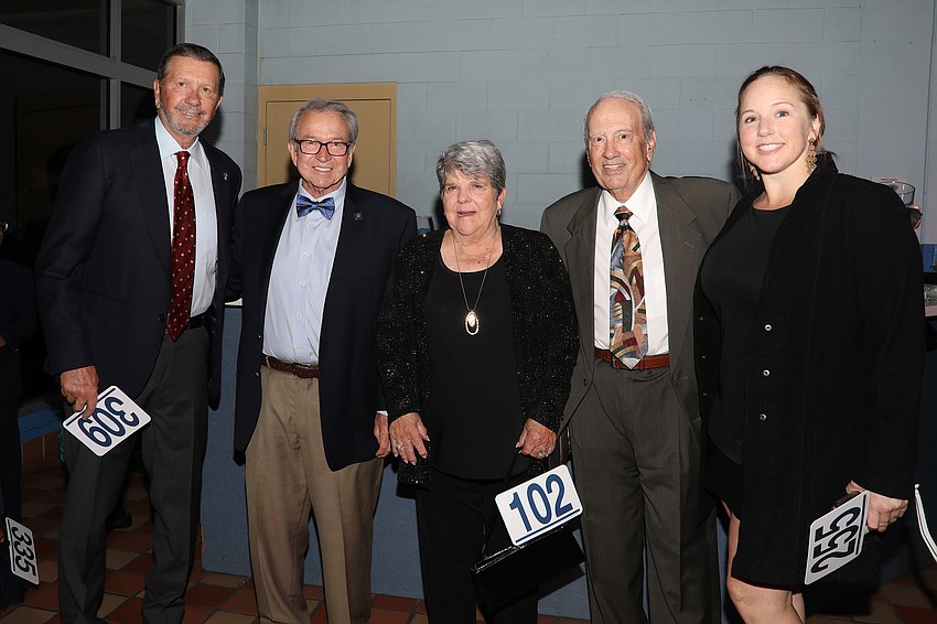 Lee Wetherington, Jon Swift, Diane and Bill North and Catherine Swift