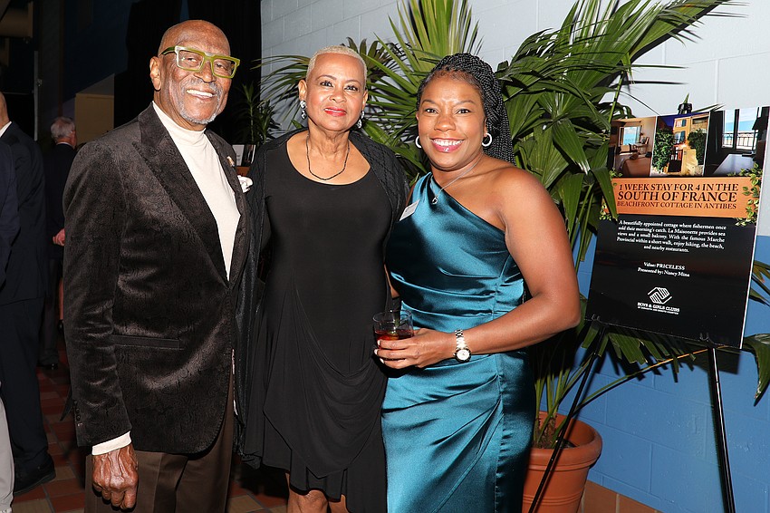 Hank and Phyllis Battie with Alex Moragne