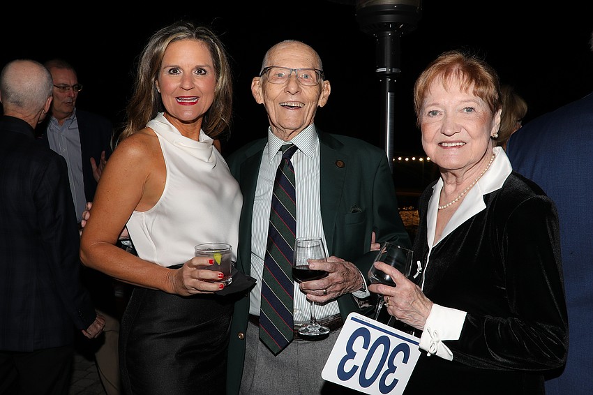 Melissa Caldwell with Lee and Suzanne Thacker