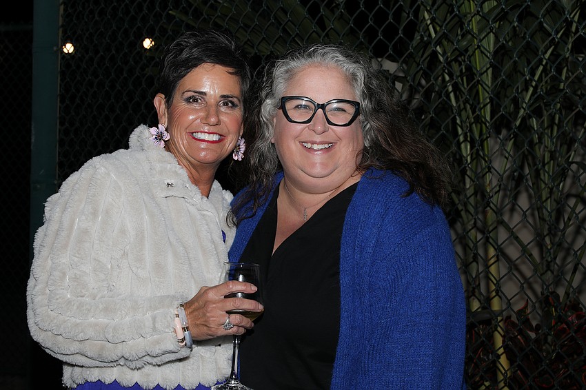 Annette Martin and Karin Kiernan enjoy BGCSDC's signature event, Champions for Children.