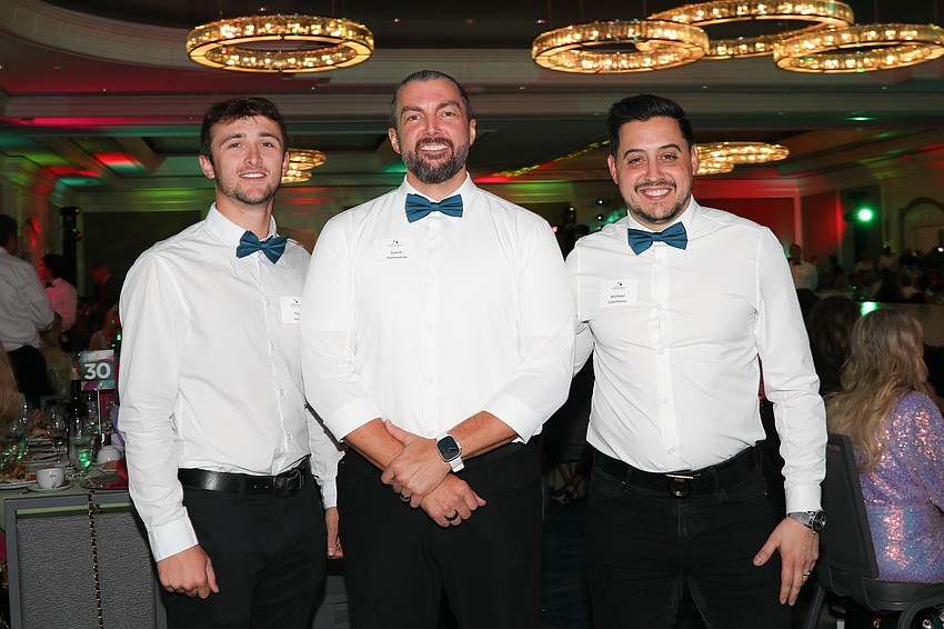 Part of the Wine Women & Shoes are first year 'soleman' Tyler Kaiser, and serial 'solemen' with four years each, David Perkowski and Michael Calamaras.