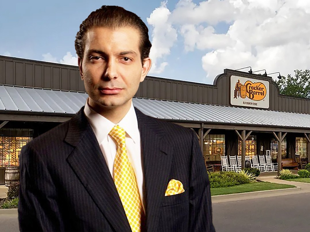 Sardar Biglari, whose San Antonio, Texas-based firm controls 9.3% of Cracker Barrel, wanted the company to divest its Maple Street Biscuit Co. subsidary. “We believe Maple Street is an unnecessary extracurricular distraction for the Board and management,” he said.