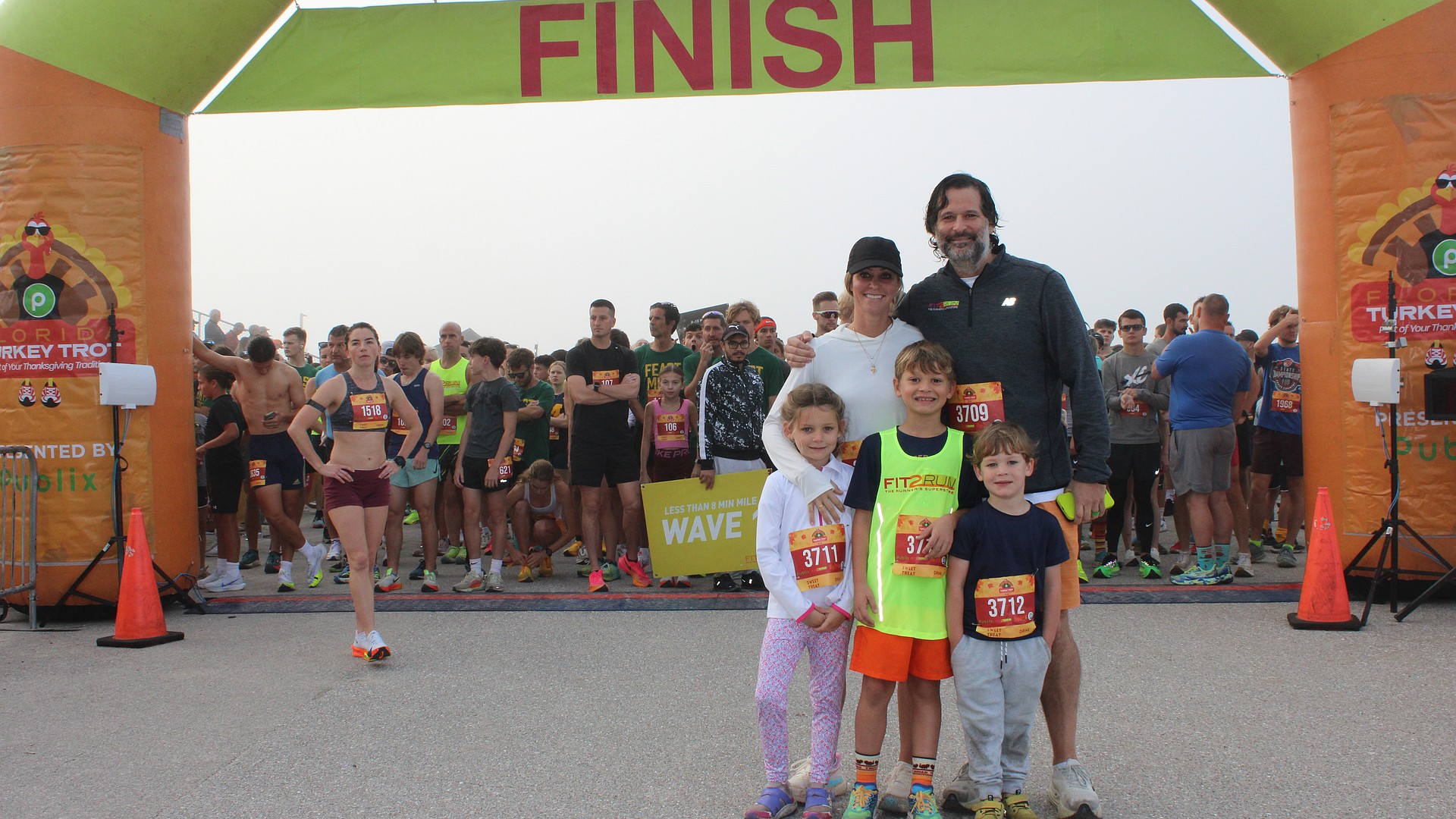 A slice of turkey and a side of love at the Florida Turkey Trot in