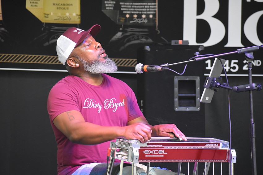 Brian Byrd performs with Dirty Byrds.