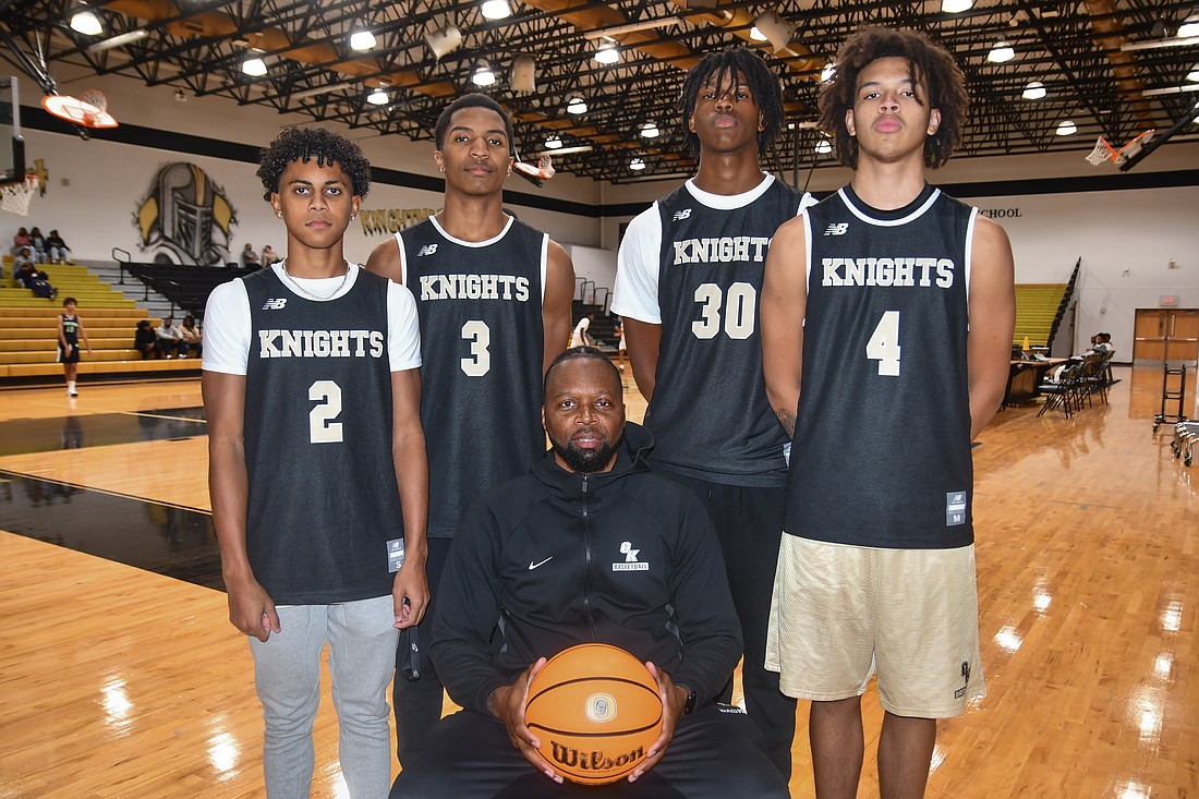 Ocoee High boys basketball, led by seniors Ashton Billings (No. 2), Malachi Washington (No. 3), Joshua Lee-Peeples (No. 30) and Brenden Shaw (No. 4) along with coach Marcel Thomas, not only plan to make noise on the court this season but they also want to take folks behind the curtain in their YouTube documentary series “D…Termined.”