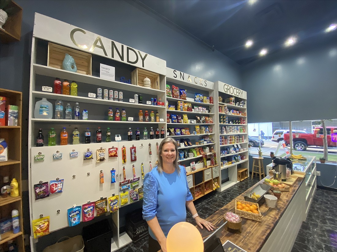 Lindsay Moberg opened The Mini Market at 233 N. Hogan St., at the corner of Hogan and West Monroe streets.