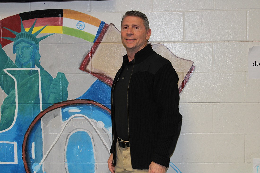 Flagler Palm Coast's Teacher of the Year Phil DeAugustino. Photo by Alexis Miller