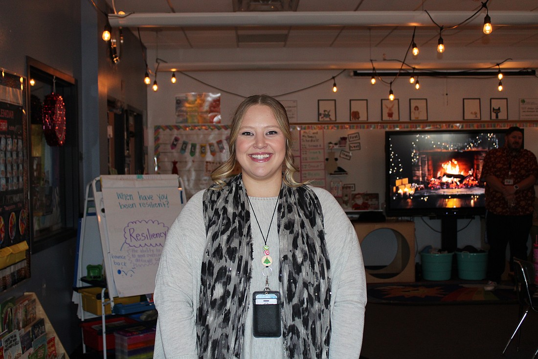 Wadsworth Elementary School's Teacher of the Year Allison Cencebaugh. Photo by Alexis Miller