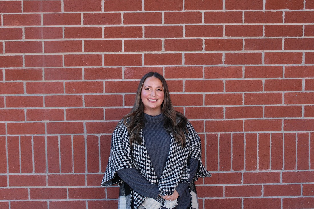 Matanzas High School's Teacher of the Year Ashley Forrest. Photo by Alexis Miller