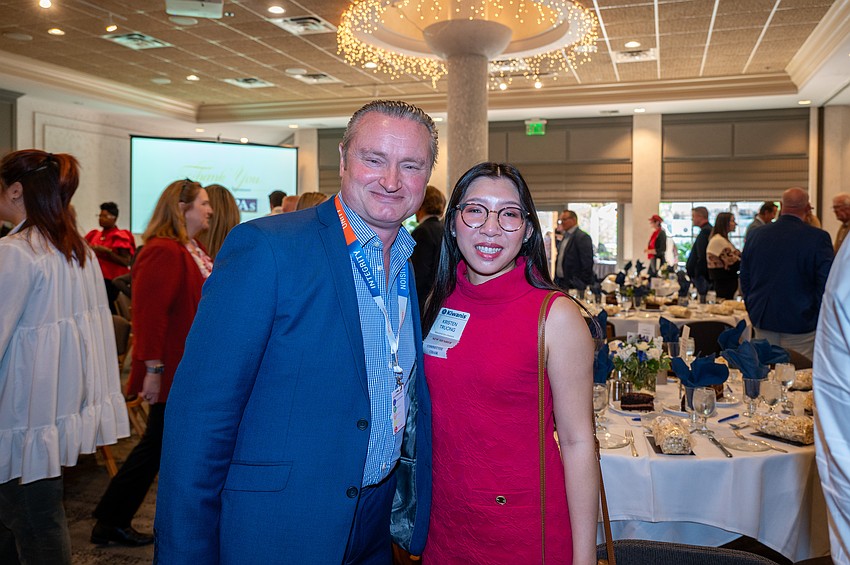 Patrick Frost and Kristen Truong