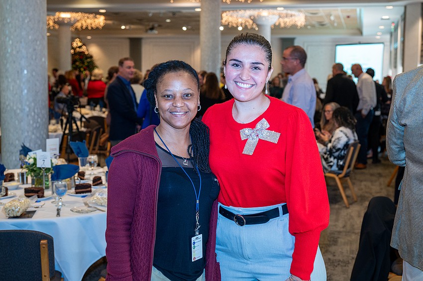 Shiela Graham and Alexis Naguib