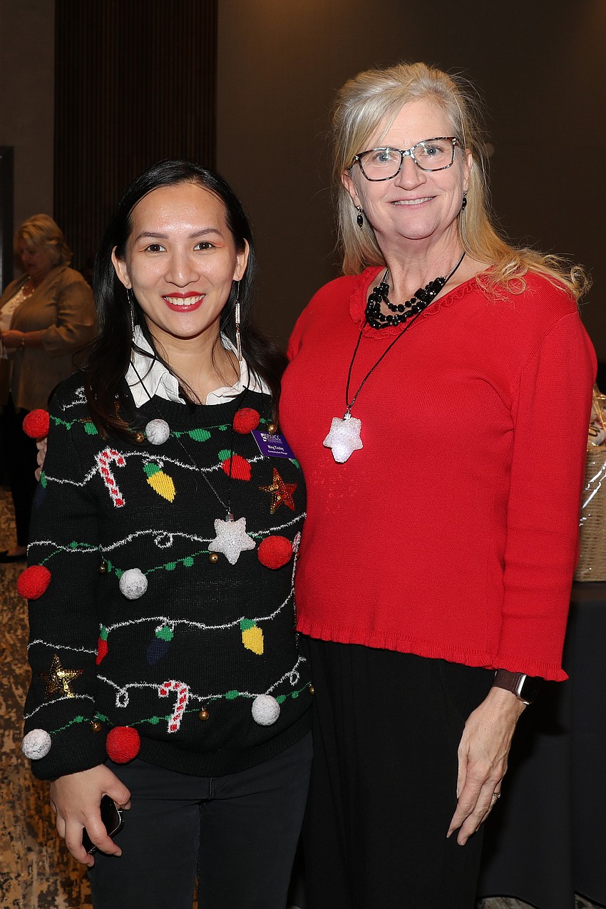 SPARCC's Ning Tinsley with Linda Thull from SPARCC Treasure Chest.