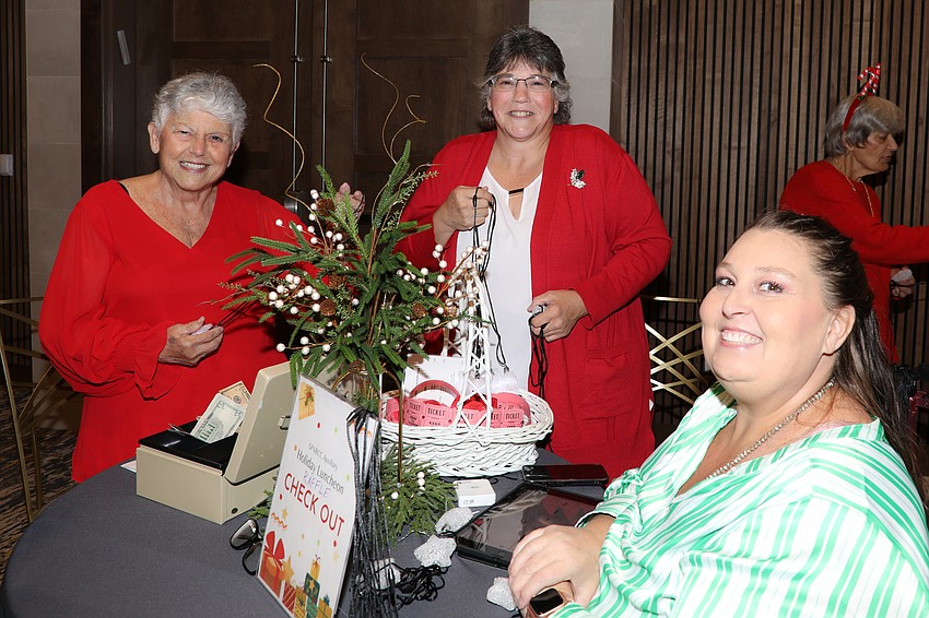 Carol McManus, Lainie Ellis-Moore and Crystal Leuty