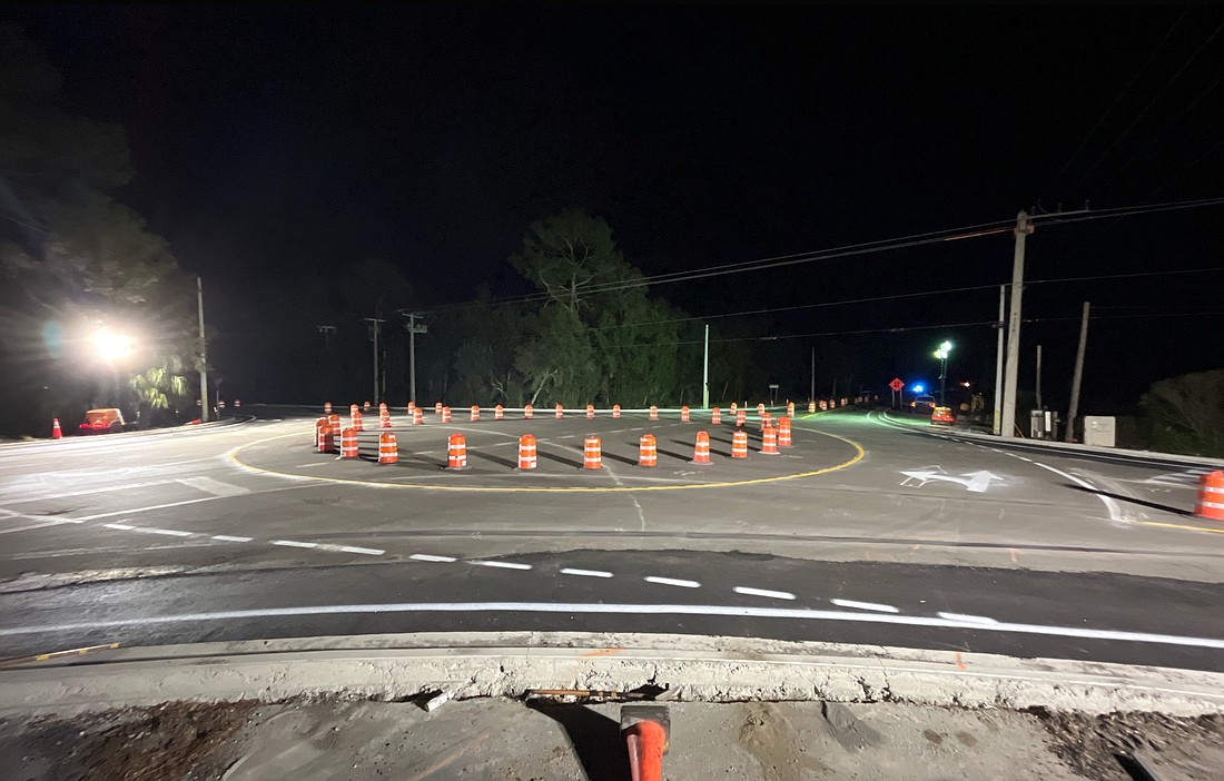 The Cody's Corner roundabout. Courtesy of Flagler County