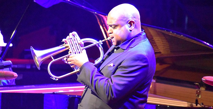 Sarasota Jazz Festival Music Director Terell Stafford performs.