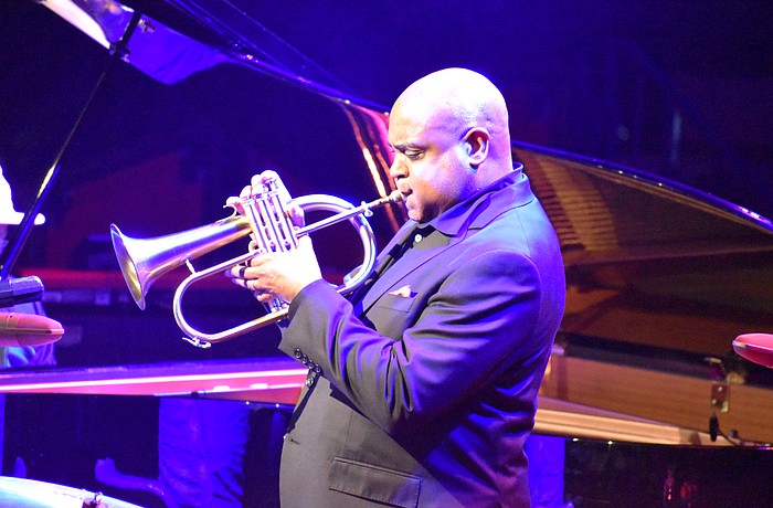 Sarasota Jazz Festival Music Director Terell Stafford performs.