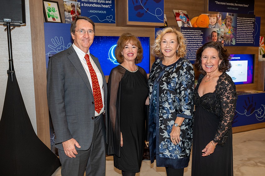 Kraig and Gloria Koach , Amy McGowan and Katherine Carr