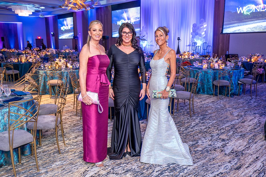 Event Chair Sandy Humenik with Event Co-Chairs Alex Zimmerman and Gretchen Bauer