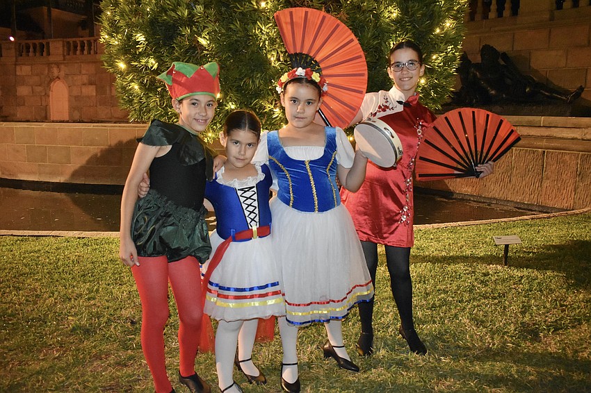 Sisters Syx Stringer, 6, Shadeau Stringer, 8 Syerra Stringer, 10 and Sameerah Stringer, 12 performed with Onyx Studio 2.