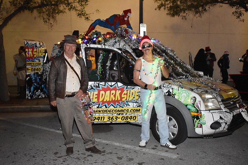 Paul Danko and Terry Deshaies walked with The Dark Side.