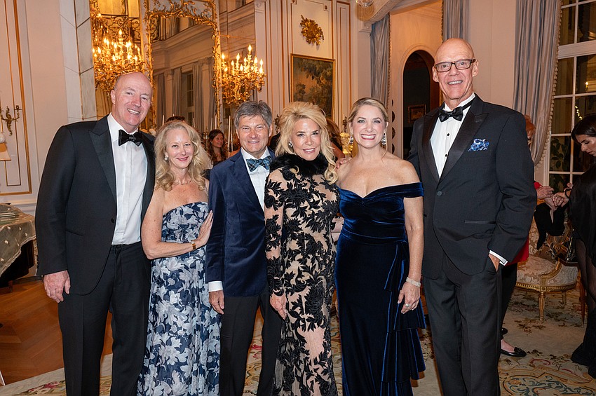 Andrew Hawley, Catherine Avery, Bobby Birchfield,  Co-Chair Katherine Harris, Alicia Margoles and Mike Mulligan