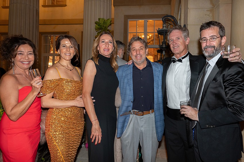 Franchesca Bonte, Malika Apple, Iva and Silvio Tanev, Richard Bonte and Jeffrey Apple