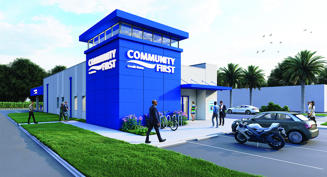 Community First Credit Union is planning a third Clay County branch at 327 N. Orange Ave.