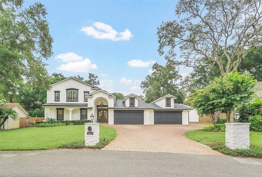 The home at 2551 Meadowview Circle, Windermere, sold Dec. 2, for $1,310,000. It was the largest transaction in Windermere from Dec. 1 to 8. The sellers were represented by Jeffrey Terwilliger, SVR Realty LLC.