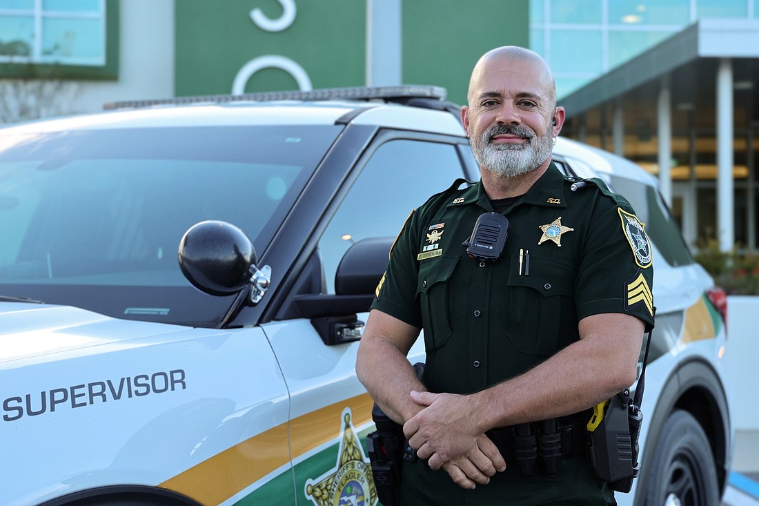 While on vacation with his family at Dollywood, Flagler County Sheriff's Office Sgt. Paul DeSousa performed CPR on a young boy until paramedics could arrive on the scene. FCSO courtesy photo