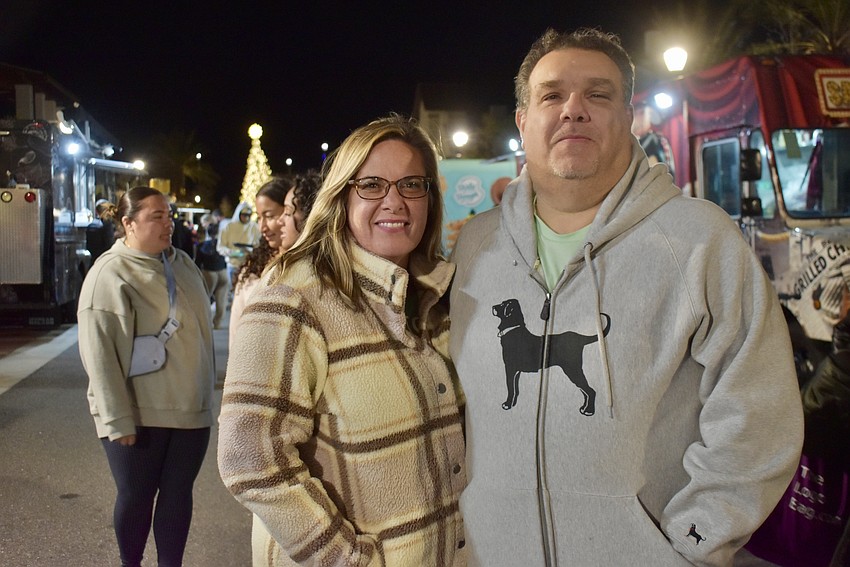 Lakewood Ranch's Christine and Chris Salicco are looking for a specific food truck. It serves great chicken teriyaki, but they can't remember the name of the truck.