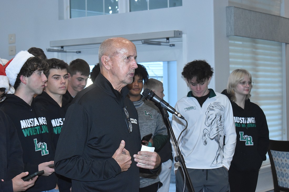 Lakewood Ranch boys varsity wrestling Head Coach Pat Ancil believes that it is critical that his wrestlers engage in activities that push them out of their comfort zones.