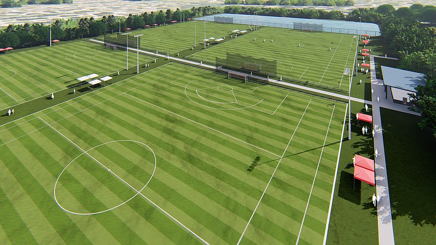 Sarasota County's 17th Street Park Phase 1 will include multi-purpose athletic fields with artificial turf.