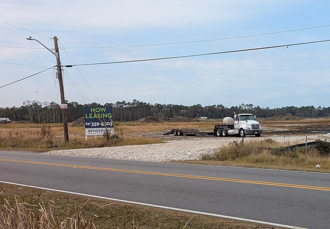 The more than 1,000-acre Benderson industrial, warehouse, retail and grocery project north along Pecan Park Road east of Interstate 95