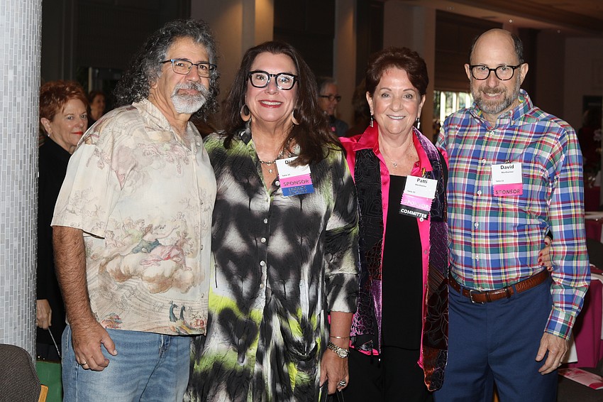 Don Lowe with Diana Paver and Patti and David Wertheimer