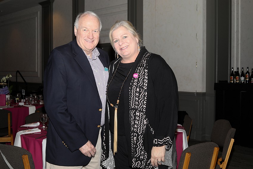 Jim Templeton and Ashley Brown