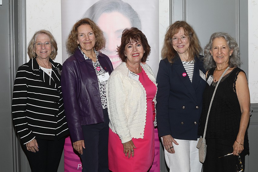 Cathy Tobias, Pat Olesen, Kathleen Morgan, Renitia Bertoluzzi and Joanne Taylor Brown