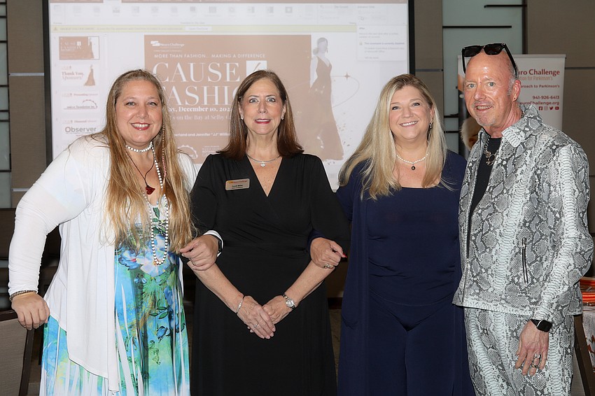 Gana Gilkey, Cyndi Miller, Diana Napoliello and Terri McKee