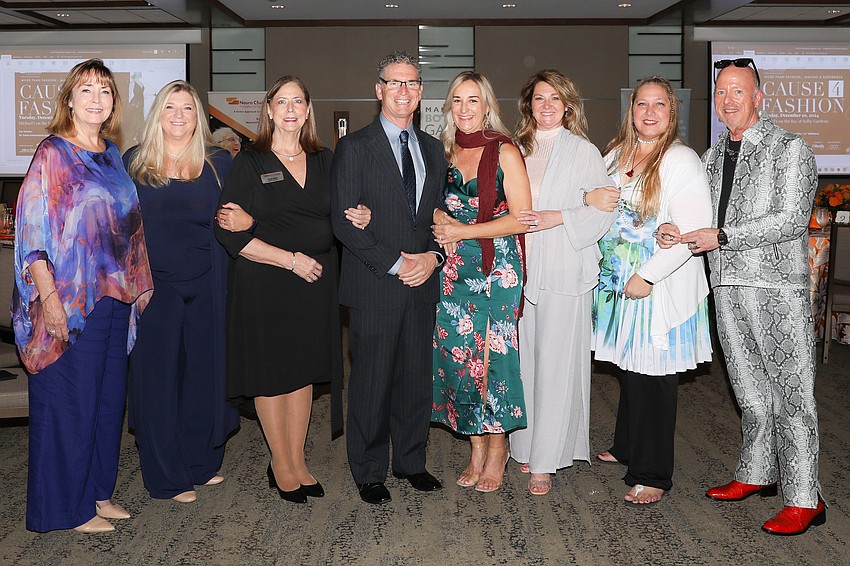 Kathie Musto, Diana Napoliello, Cyndi Miller, Dr. Dean Sutherland, Jennifer Williams, Jennifer Bitner, Gana Gilkey and Terry McKee