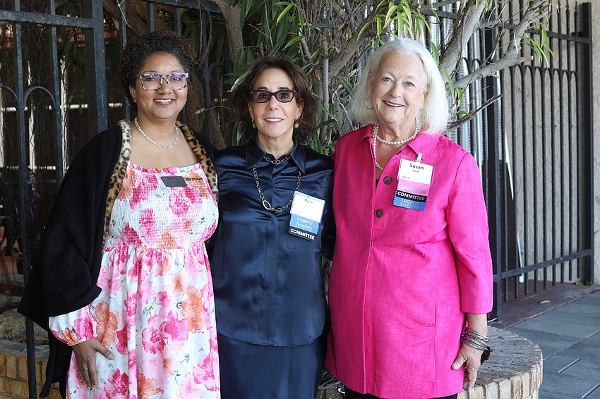 Dawnyelle Singleton, Pam Brown and Susan Erhart