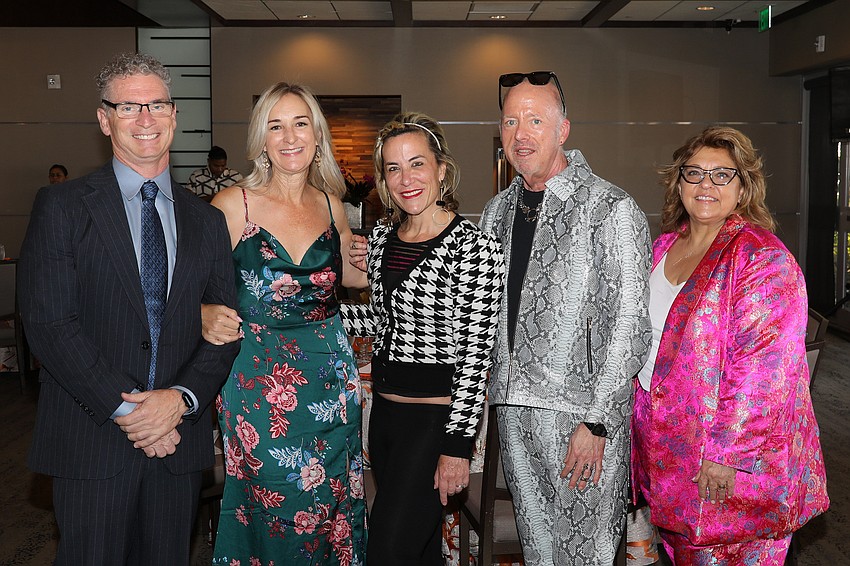 Dr. Dean Sutherland, Jennifer Williams, Anne Weintraub, Terry McKee and Lisa Malarenda