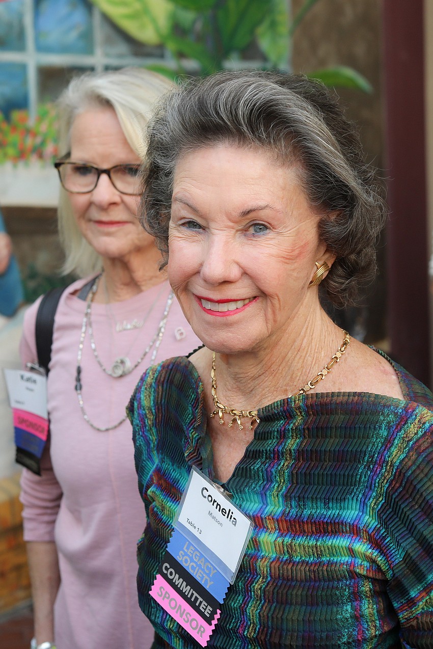 Never without a smile and always a supporter is Cornelia Matson.