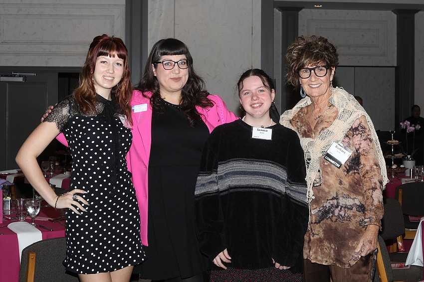 Yasmine Carr, Kira Ferderber, Seneca Bristol and Barbara Banks