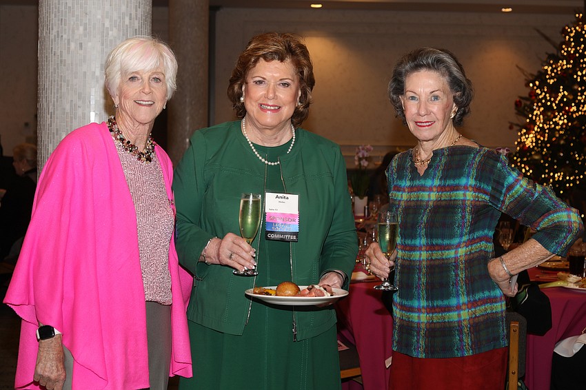 Clare Segall with Anita Holec and Cornelia Matson