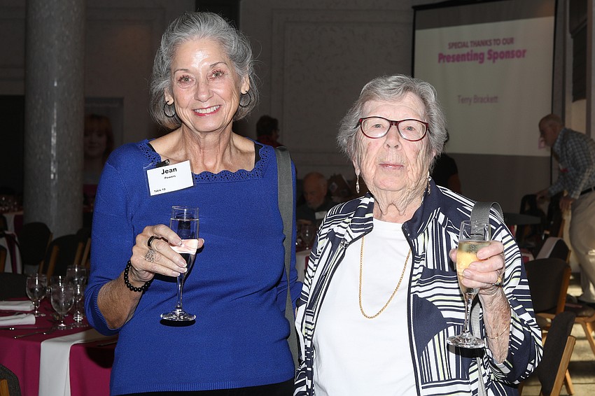 Jean Powers and Mary Peterson