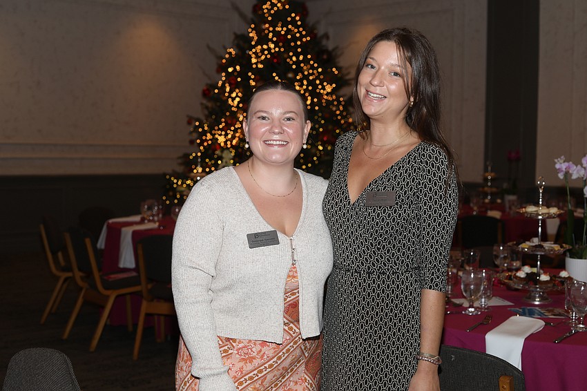 Event coordinators Niki Townsend and Kaylen Hage