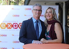 Dr. Dean Sutherland and Jennifer Williams co-chair the Neuro Challenge Cause 4 Fashion on Dec. 11.