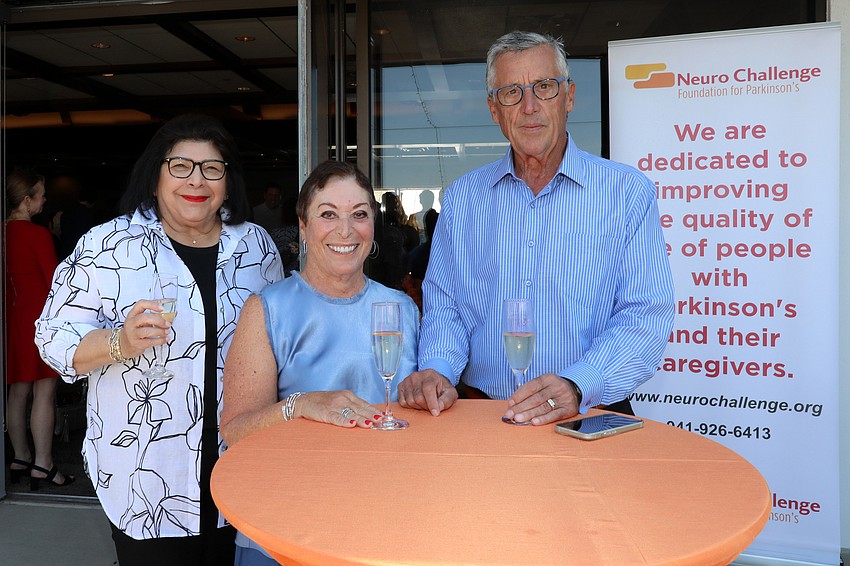 Kathleen Hunt with Rose and Michael Lorella