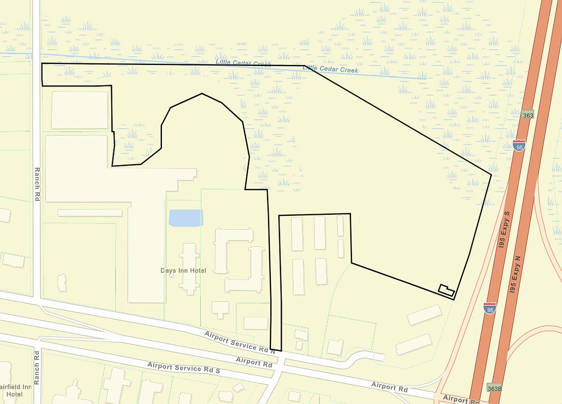 PSG Group LLC acquired 30.76 vacant acres in North Jacksonville at northwest Airport Road and I-95, east of Jacksonville International Airport.