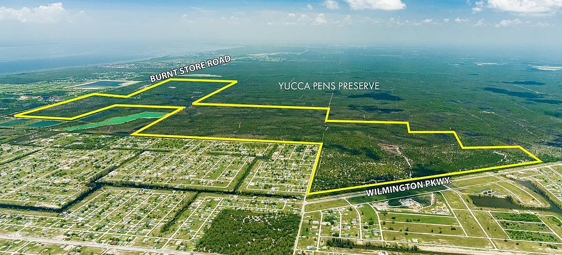 A 1,745-acre parcel in Cape Coral was sold to a Texas developer for $100 million.